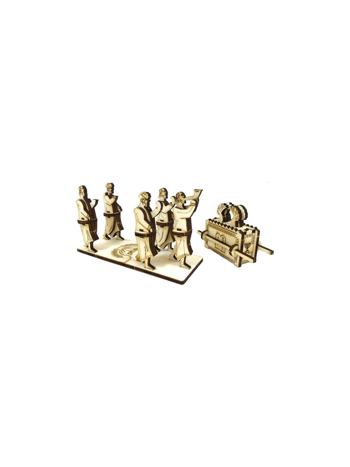 Carrying The Ark: Do-It-Yourself 3D Puzzle Kit